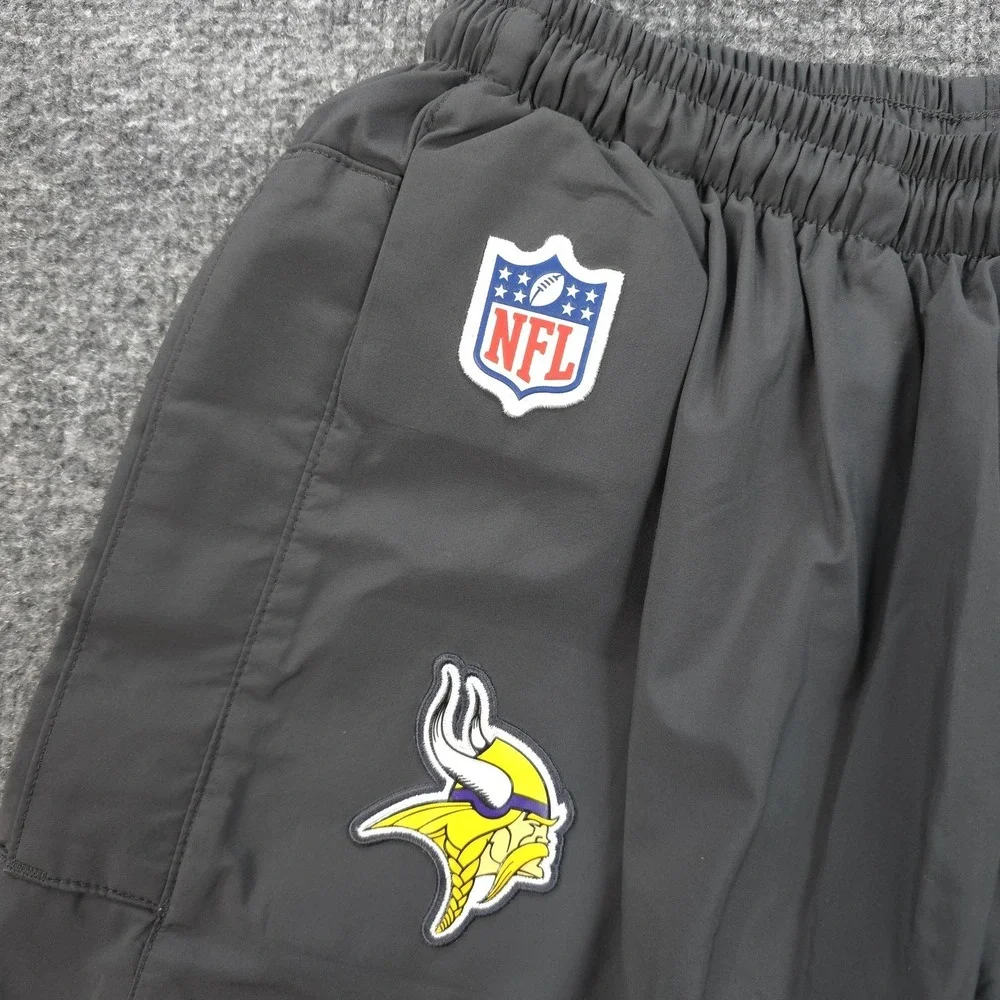 Minnesota Vikings Pants‎ Mens L Black NFL Football Nike Warm Up Team Issued